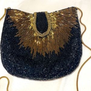 Beaded vintage evening bag